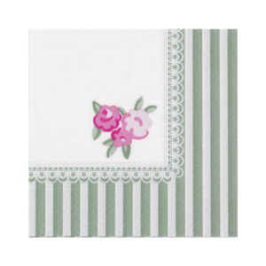 Servilletas de papel flores